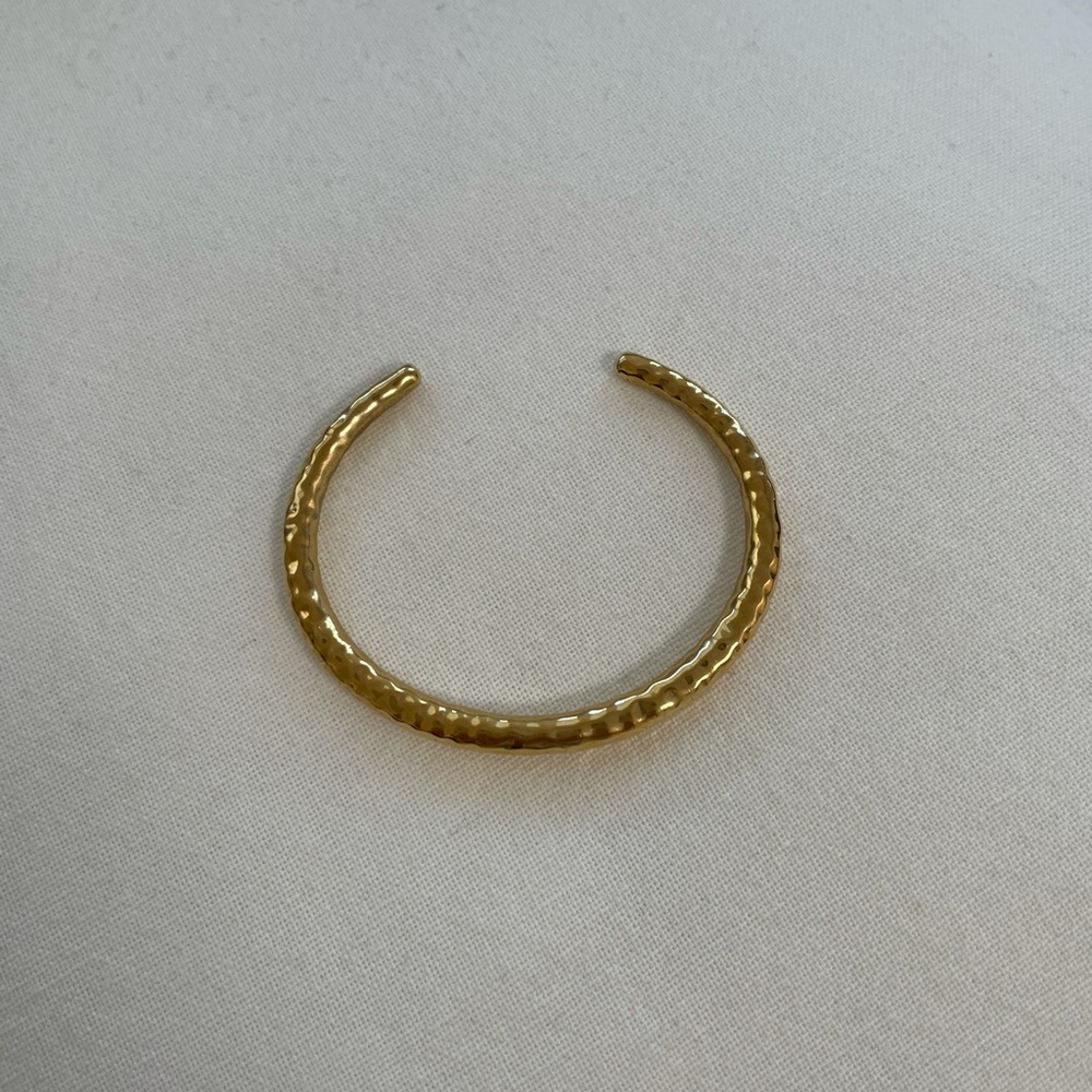 J crew golden cuff bracelet